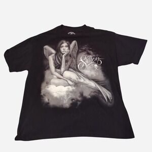 Black‎ Sallen Collective angel t-shirt